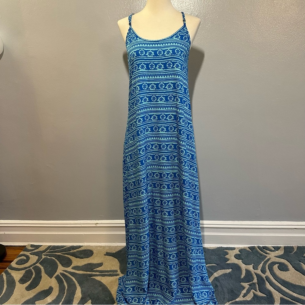 Cool Change Patterned Maxi Dress